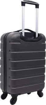 Wrangler 22" Hardside Spinner Carry-On Luggage, Charcoal - Image 4