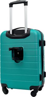 Wrangler Smart Spinner Hardside Luggage, 2 Piece Set, Teal - Image 7