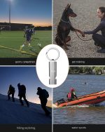 TISUR Loud Emergency Whistles,Whistle Keychain dog whistle - Image 8