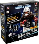 2025 Panini Revolution Football Trading Cards Mega Box - Image 2