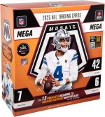 2025 Panini Mosaic Football Trading Cards Mega Box - Image 2