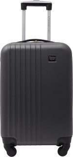 Travelers Club Cosmo Luggage, Charcoal Grey - 20 Inch, 20-Inch - Image 3