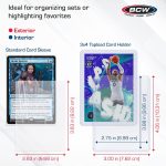 BCW 200-Count Card Toploaders and Card Sleeves,Pvc - Image 4