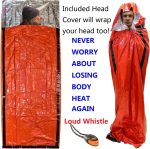 Emergency Sleeping Bags 2 Pack | Portable Emergency Blanket Survival Gear - Image 5