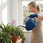 Fasmov Plastic Watering Can, Blue, 1-Gallon - Image 5
