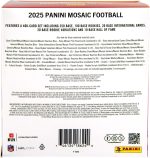 2025 Panini Mosaic Football Trading Cards Mega Box - Image 4