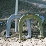 St. Pierre American Professional Horseshoe Set in Wood Case - Image 4