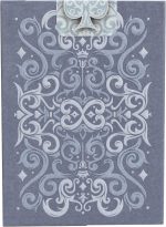Bicycle Cinder Premium Playing Cards, Silver Smoke Foil, 1 Deck - Image 4