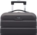 Wrangler 22" Hardside Spinner Carry-On Luggage, Charcoal - Image 6