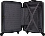Travelers Club Skyline 22" Carry-On Spinner Luggage, Black - Image 5