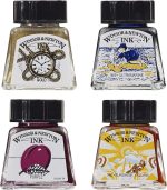 Winsor & Newton Specialty Ink, Black, 14ml Bottle - Image 8