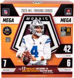 2025 Panini Mosaic Football Trading Cards Mega Box - Image 3