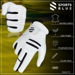 Sports Blue Golf Gloves -Premium Quality Gloves - Image 5