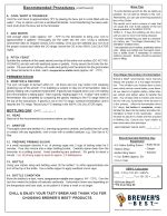 Red Ale Homebrew Beer Ingredient Kit by Brewer's Best - Image 5
