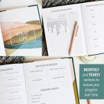 Duncan & Stone Reading Journal for Book Lovers, Daily Log, Teal, 120pg | Linen-bound 120-page reading log to track books read & reviews; an ideal book lover & reader gift for women - Image 6