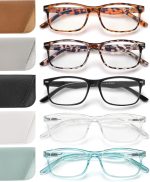 5 Pack Reading Glasses For Women,Spring Hinges, Sturdy and Durable - Image 2