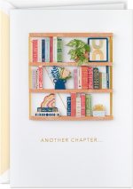 Hallmark Signature Birthday Card (Bookshelf) - Image 2