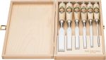 Kirschen 1101000 6-Piece Chisel Set in Wood Box - Image 6