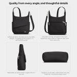 Travelon Anti-Theft Classic Messenger Bag - Image 6