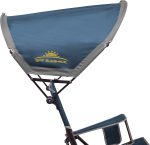 GCI Outdoor Sunshade Rocker Outdoor Rocking Chair with Canopy - Image 5