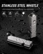 TISUR Loud Emergency Whistles,Whistle Keychain dog whistle - Image 5