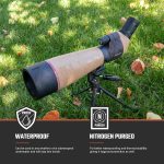 Athlon Optics Talos 20-60x80 Spotter Scope, Black - Image 6
