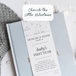 Duncan & Stone Baby Book First Year, Linen Memory Keepsake, Sage Green, 112 | Record milestones, photos & ultrasounds in a 112-page linen baby book; a boy or girl new mom keepsake gift - Image 14