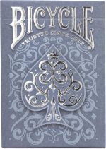 Bicycle Cinder Premium Playing Cards, Silver Smoke Foil, 1 Deck - Image 2